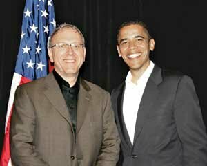 obama-event-sargent-copy Rob Sargent, of Newcastle, with then-Sen. Barack Obama at a June 1, 2007, fundraising reception at the Seattle Westin Hotel. By Debora Spencer Photography