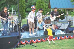 concert-lkboren-music-20080 The Senate, a Seattle rock band, will perform July 22 at Lake Boren Park. By Benjamin Drummond